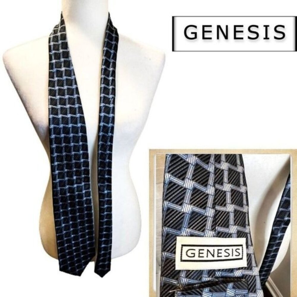 Genesis Men's Necktie Classic Tie Business Casual Neckties Office‎